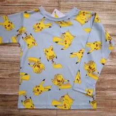 新品 未使用 ポケモン ピカチュウ 長袖 Tシャツ ロンＴ 男の子 130