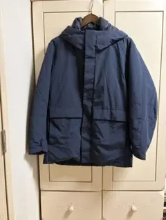 UNIQLO ユニクロ ハイブリッドダウンパーカ ネイビー M