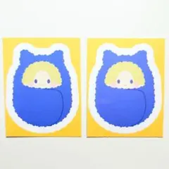 シン2点　特典ステッカー　くるみたぴぬい　サカモトデイズ