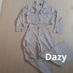 Dazy ベージュ セットアップ Mサイズ