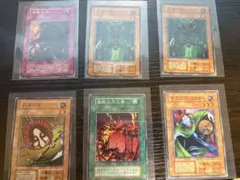 初期　遊戯王カード　6枚セット　スタジオダイス版