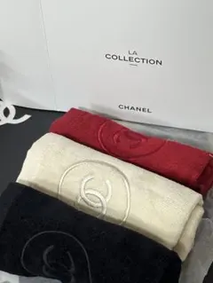 CHANEL beauty ノベルティ ココマーク タオル セット 非売品のサムネイル