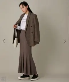 ADAM ET ROPE FEMME マーメイドRIBスカート