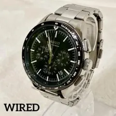 SEIKO WIRED VK63-K006 腕時計 新品電池 ブラック文字盤✨のサムネイル