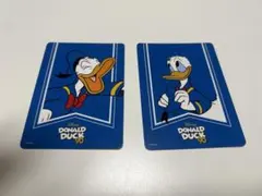 ディズニーストア じゃんけんカード あいこ 90周年 87 89 ドナルド