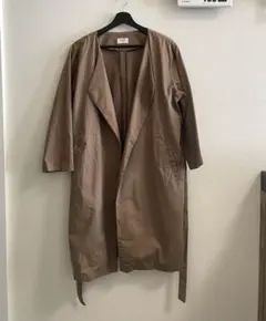 BEAMS HEART コート ベージュ