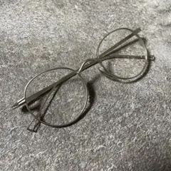 ヴィンテージ　ジョンレノン 眼鏡 メガネ　ゾルマン　カメマンネン　シルバー