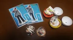 ヒロアカ×くら アクリルスタンド2枚+マグネットシート+缶バッジ