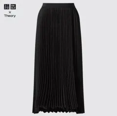 ユニクロ　セオリーコラボ　プリーツラップスカート