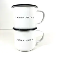DEAN&DELUCA ディーン&デルーカ　ホーロー　マグカップ　2個セット