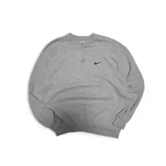 Old Nike 90s-00s スウッシュ Vネックスウェット Mユーロナイキ