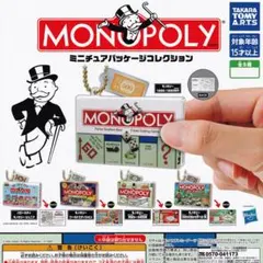 MONOPOLYミニチュアパッケージコレクション 【全5種セット(フルコンプ)】