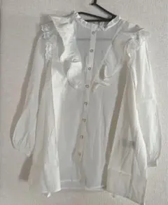 axes femme フリルシャツ チュニック M 新品未使用