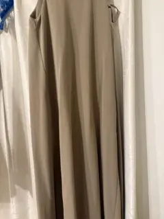 Mila Owen ベージュ ノースリーブ ロングワンピース サイズ0