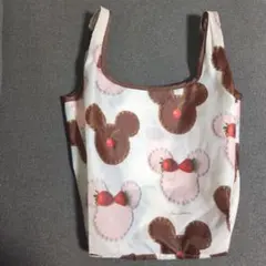 ミッキー　タルト柄　エコバッグ