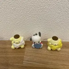 バスボール　中身　ポムポムプリン　ポチャッコ　3体セット
