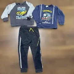 機関車トーマストレーナー&車&パンツセット