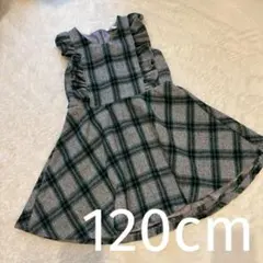 女の子✴︎チェック柄ワンピース