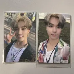 seventeen dino ディノ　中華特典yzy一直娯トレカ　二枚セット