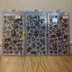 【正規品】ボンボンドロップシール マジカル 3点セット レインボー・水色・紫