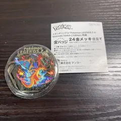 ポケモンレジェンズZA 特典缶バッジ メガリザードンY