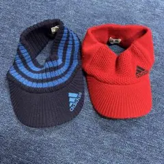adidas ニットバイザー 2色セット