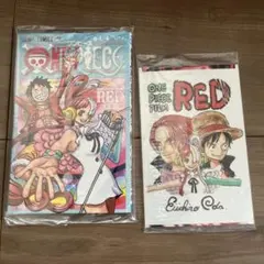 ONE PIECE RED & ポストカード セット
