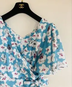 ポールスミス　23SS Summer Cloud ワンピース パフスリーブ ポールスミス 23SS Summer Cloud ワンピース パフスリーブ - メルカリ