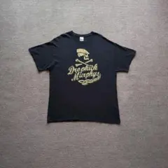 ドロップキックマーフィーズ バンドTシャツ 両面プリント スカル 船 黒 XL