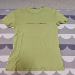 UNITED COLORS OF BENETTON Tシャツ ライムグリーン