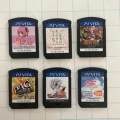 PS Vita ソフト6本セット ペルソナ4含む ソフトのみ
