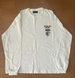ホワイト 長袖 Tシャツ Mサイズのサムネイル
