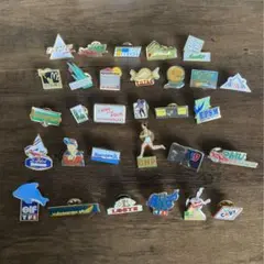 ピンバッジ　30点セット　ヴィンテージ　ピンバッチ お買い得品　②