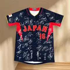 ア*ー様 非売品 2023 WBC MVP 大谷翔平 日本代表サインプリントユニ
