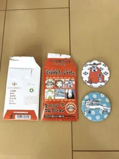 鈴木敏夫とジブリ展　缶バッチ　春日様とハク