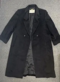 Bowbell 黒 ダブルブレスト ロングコート