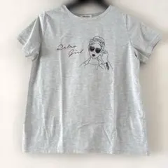 【tutuanna】レディース 半袖Ｔシャツ グレーのサムネイル