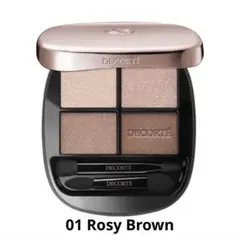 コスメデコルテ スキンシャドウデザイニングパレット 01 Rosy Brown