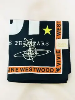 【未使用】Vivienne Westwood ハンカチ 星柄