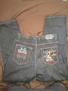 A.G. Sports 1970 ストライプデニム