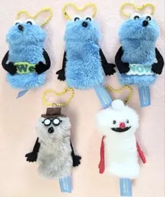 パペットスンスン　フィンガーマスコット　5種セット
