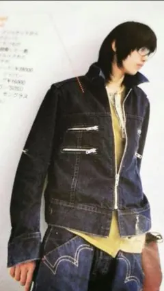 稀少 Levi's RED 2002AW TYPE4 デニムジャケット Sサイズ