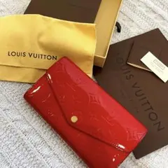 SALE!!!!LOUISVUITTON/ヴェルニ/エナメルレザー/長財布/美品