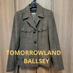 ツイード テーラードジャケット