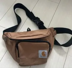 Carhartt ボディバッグ ウエストバッグ　ブラウン カーハート