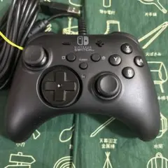 任天堂 switch コントローラー　ホリパッド　ブラックHORI