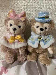 TDS クリスマスウィッシュ　カラーオブクリスマス　ダッフィー &シェリーメイ