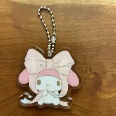 マイメロ　アクリル　キーホルダー