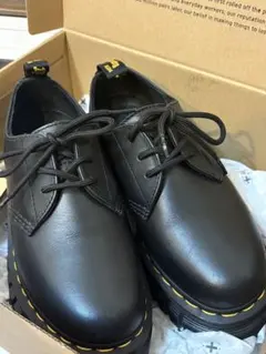 Dr. Martens 黒 革靴 ドクターマーチン ローファー 厚底 UK5