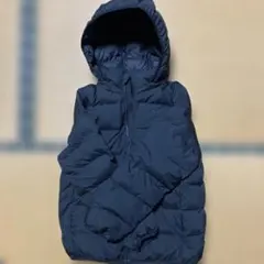 ユニクロ　ダウンコート　ダウンジャケット　黒 140cm キッズ